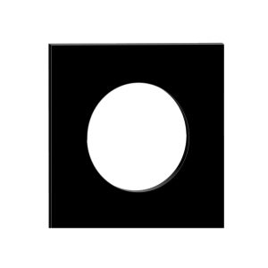 Surround Karella Quadro, 4 deler, sort