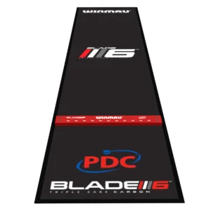 Dartmatte Pro Zone Precision Blade 6 soft matte med oche